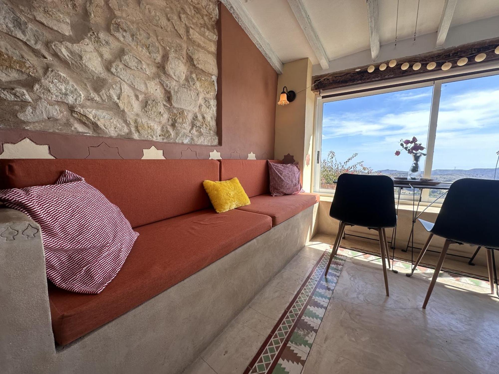 Casa Con Vistas Al Mar Y Patio De Buganvillas Aigues Exterior foto